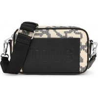 TOUS para mulher. 2001851401 Saco de ombro-Repor K Pix Multi-Beige macio -13,5x22x7cm (OSFA), Bege, Casual, Poliéster