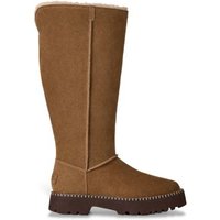 UGG para mulher. 1180414 Botas de Pele Uptowner Tall Boot bronze (41), Couro, Marrom, Plano, Nenhum, Casual