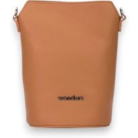 Wonders para mulher. WB-55036_941_2725 Bolsa Lira Marrom (OSFA), Casual, Pele