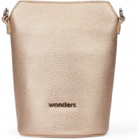 Wonders para mulher. WB-55036_941_7285 Bolsa Lira dourada (OSFA), Ouro, Casual, Sintético, Poliuretano