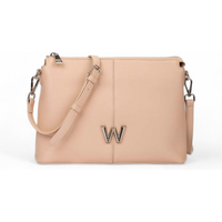 Wonders para mulher. WB-54022_941_1050 Saco bege Sachi (OSFA), Casual, Sintético, Poliuretano