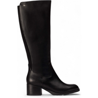 Wonders para mulher. G-6250_5121_5792 Botas de couro Santafé 50 preto (36), 3 a 5cm, Zíper, Casual