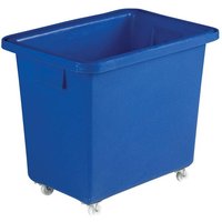 115L Royal Blue Mobile Bottle Skip - 620 x 500 x 700mm