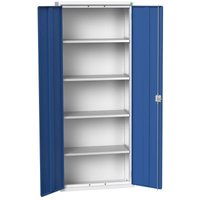 Bott Verso Freestanding Steel Cupboard with 4 Shelves - 2000 x 800 x 350mm