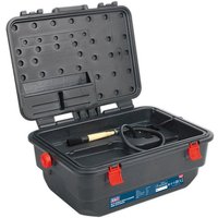 16L Mobile Parts Cleaning Tank with Built-in Brush
