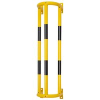 TRAFFIC-LINE Pipe Protector Wall Mounted - 1500 x 350 x 300mm (H x W x D) - Yellow/Black