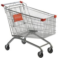 210 Litre Shopping Trolley - Zinc Plate Finish