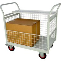 3 and a Half Sided Mailroom Trolley 830 x 600 x 900mm