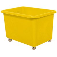 300L Food Grade Container Truck - Yellow - 610 x 610 x 914mm (H x W x D)
