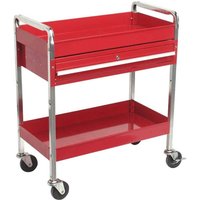 Sealey Heavy Duty Workshop Trolleys - 2 tray 1 drawer
