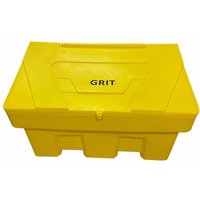 Standard 350L Grit Bin - With Forklift channels - stackable when empty