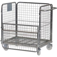 4 Sided Compact Merchandise Picking Trolley - 100 x 1010 x 660mm