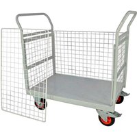 4 Sided Mailroom Trolley 830 x 600 x 900mm
