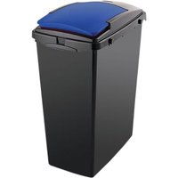 40L Recycling Bin with Blue Lift Up Lid - 560 x 425 x 280mm