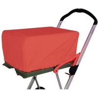 Red PVC Dust/Weather Cover for Clax Trolley Folding Boxes