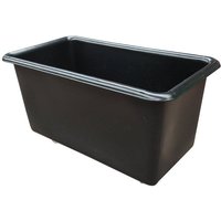 455L Black Recycled Plastic Tapered Truck - 780h x 735w x 1320L