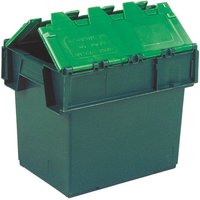 Stock Picking Containers - Plastic Attached Lid - 25L - 400 x 300 x 320