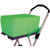 Green PVC Dust/Weather Cover for Clax Trolley Folding Boxes