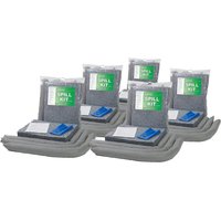 30 Litre EVO Recycled Spill Kit - Pack of 5 - for water oils coolants & cleaners