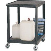 Plastic Multi-purpose 2-Tray Trolley - 890 x 610 x 880mm