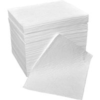Double Weight Oil & Fuel Absorbent Spill Pads pack of 100