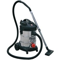 Sealey PC300SD Industrial Vacuum Cleaner with 30L Stainless Steel Drum - 1400W/230V