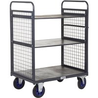 Apollo 600kg Distribution Truck with Mesh Sides 2 Adjustable Shelves - 1100 x 1200 x 800mm