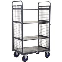 Apollo 600kg Distribution Truck with Mesh Sides 3 Adjustable Shelves - 1500 x 1000 x 700mm