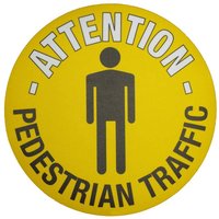 Pedestrian Traffic Graphic Floor Marker
