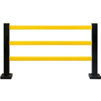 BLACK BULL FLEX Flexible Impact Protection Barrier with PU pad - 1040 x 1600mm