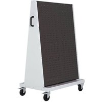 Heavy-Duty Tool Panel Trolley with 6 Louvre Panels - 1600 x 1000 x 650mm