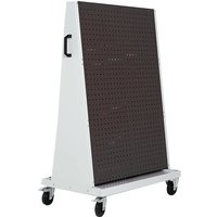Heavy-Duty Tool Panel Trolley with 6 Perfo Panels - 1600 x 1000 x 650mm