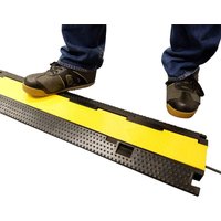 Cable Cover for Pedestrian use with 1 channel - 25H x 220W x 1015L (mm)