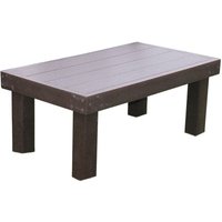 Coffee Table 100% Recycled Plastic - 438H x 1075L x 610D (mm)