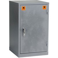 Flammable Storage COSHH Cabinet - 760 x 460 x 460mm - Dove Grey