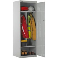Crew Locker - Grey Carcass & Light Grey Door - 1800 x 600 x 600mm