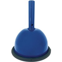 Complete Dome Covered Swivel Castor - Blue - 160 x 130 x 130mm (H x W x D)