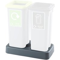 Double Base Tray For 20L Bins - Grey