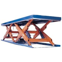 Double Horizontal Scissor Lift Table 4000kg Load Capacity - 4400 x 1200mm