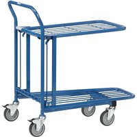 Nesting Warehouse Trolley With Double Platform - 300kg Capacity