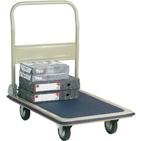 Steel 250kg Economy Folding Trolley with PVC base - 910 x 610mm Platform