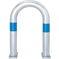 TRAFFIC-LINE EV Charging Point Guard - Blue Reflective Band - 500 x 360mm - Surface Fix