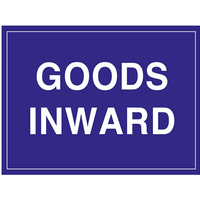 ESE Direct Enjoy 16% Discount on Rigid Polypropylene Goods Inward Sign 300 x 400mm