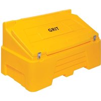 Heavy Duty Grit Bin - 400kg capacity - Yellow