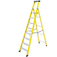 TB Davies 8 Tread Heavy-Duty EN131 Fibreglass Platform Step Ladder