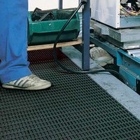 Heronair PVC Industrial Walkway Matting Roll - 9mm thick - 10m x 750mm