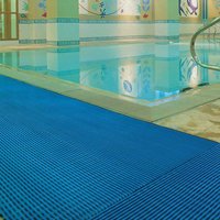 Heronrib PVC Swimming Pool Matting per metre x 1m wide 10.5mm thick