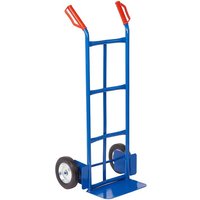 Lightweight Sack Truck 120kg capacity with Cushion Tyres - Blue