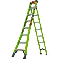 Little Giant 8 Tread King Kombo™ Industrial Fibreglass Ladder - EN131 Rated
