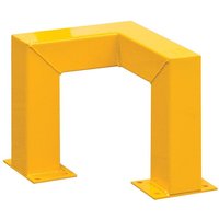 Low Level Corner Protector Box Section Warehouse Barrier - 300mm x 300mm x 300mm